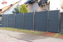 Skórzewo - ogrodzenie kolor grafit-antracyt_3